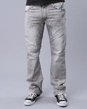 Akoo Grey Warthog Jeans