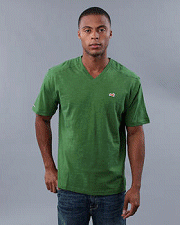 Akoo Solid V Neck Tee Shirt