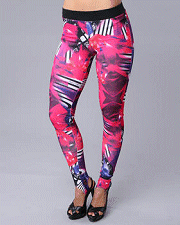 Buy Apple Bottom All Over Print Leggings