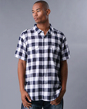 LRG Photosynthesis Short Sleeve Button Down Shirt