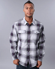 Sean John Long Sleeve Check Shirt